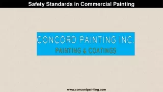 Safety Standards in Commercial Painting