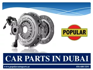 CAR PARTS IN DUBAI