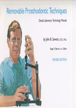 [PDF READ ONLINE] Removable Prosthodontic Techniques (Dental Laboratory Technolo