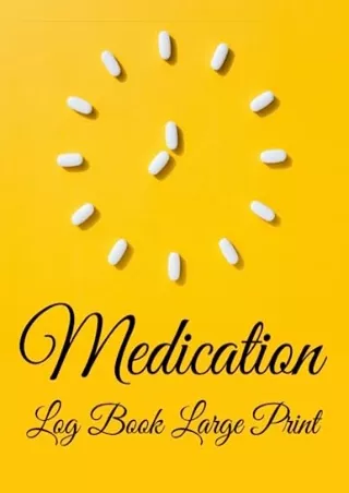 PDF_ Medication Log Book Large Print android