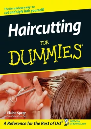 Read online  Haircutting for Dummies