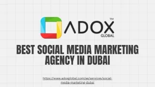 Best Social Media Marketing Agency In Dubai