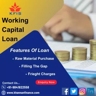MSME Working Capital Loan & Finance In Chennai TamilNadu...!!!