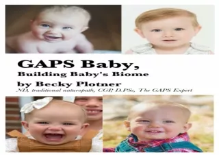 DOWNLOAD PDF GAPS Baby, Building Baby's Biome