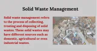 Solid waste management (2)