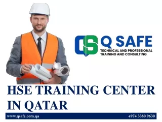 HSE TRAINING CENTER IN QATAR