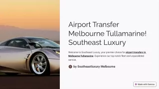 Airport-Transfer-Melbourne-Tullamarine-Southeast-Luxury