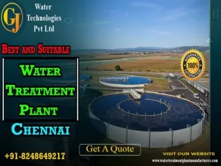 Water Treatment Plant, WTP Plant, Industrial Water Treatment Plant, WTP Plant Consultant Chennai