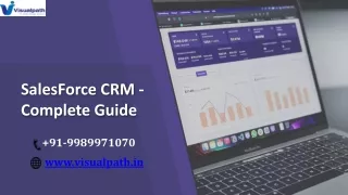 Salesforce CRM Online Training | Salesforce CRM Training