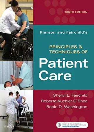 PDF_ Pierson and Fairchild's Principles & Techniques of Patient Care, 6e