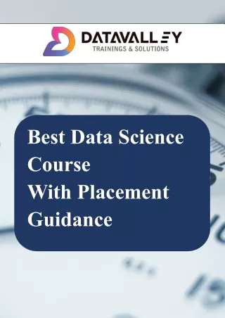 Best Data Science Course with Placement Guidance