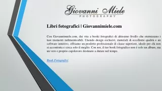 Libri fotografici  Giovannimiele01