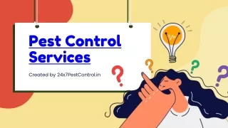 Pest Control Services