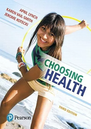 Read ebook [PDF] Choosing Health