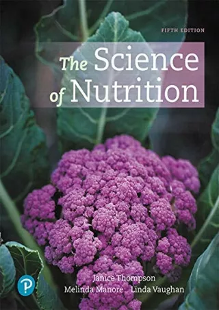 DOWNLOAD/PDF Science of Nutrition, The