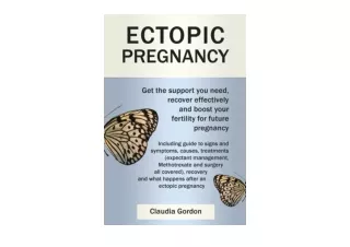 PDF read online Ectopic Pregnancy Get the Support you Need Recover Effectively a