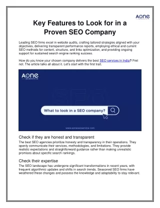 How to Find the Right SEO Company?