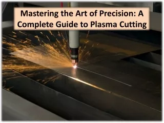 Key Features Of Plasma Cutting Welding Machine