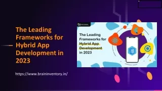 The Leading Frameworks for Hybrid App Development in 2023