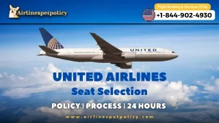 How can I select seat on United Airlines?
