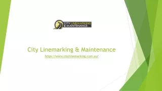 Road Marking Services | Citylinemarking.com.au