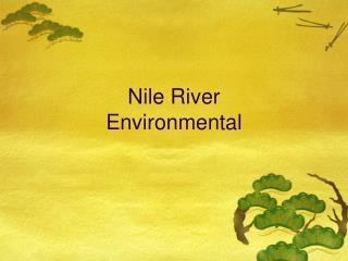 Nile River Environmental