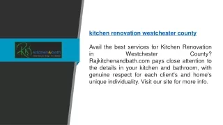 Kitchen Renovation Westchester County | Rajkitchenandbath.com