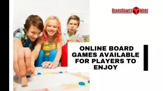 online board games available for players to enjoy