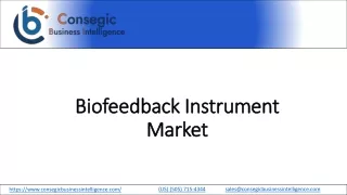 Biofeedback Instrument Market