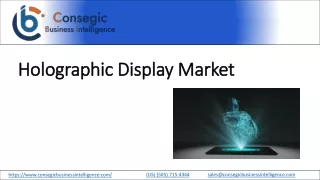 Holographic Display Market