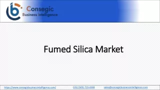 Fumed Silica Market Forecast Period 2023-2031