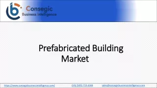 Prefabricated Building Market Size & Trends 2023