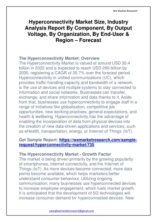 Hyperconnectivity Market