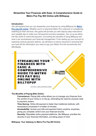 Streamline Your Finances with Ease_ A Comprehensive Guide to Metro Pcs Pay Bill Online with Billtopup
