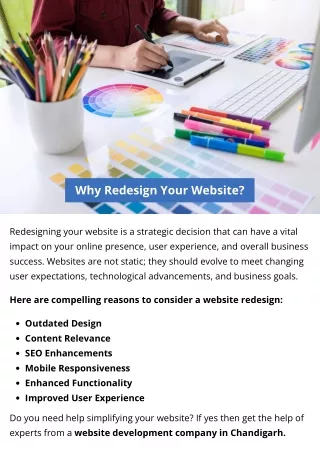 Why Redesign Your Website?