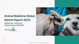 Animal Medicine Global Market Growth, Trends, By Product, By Animal Type, By Distribution Channel, Regional Outlook, and