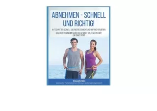 PDF read online Abnehmen   schnell und richtig In 7 Schritten schnell und richti