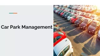 Car Park Management