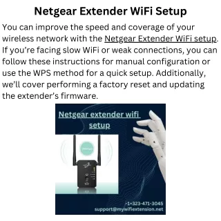 Netgear Extender WiFi Setup