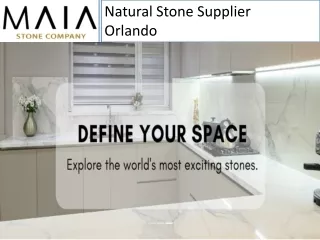 Natural Stone Supplier Jacksonville