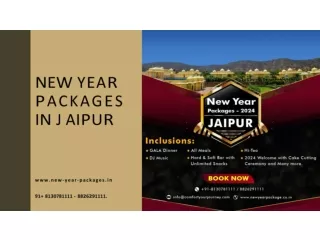 New Year Celebration Packages in Jaipur | New Year Packages in Jaipur