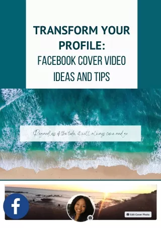 Transform Your Profile Facebook Cover Video Ideas and Tips