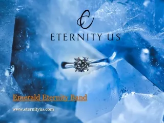 Shop Emerald Eternity Band - www.eternityus.com