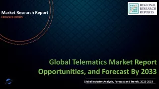 Telematics Market Estimated to Bring Sky-high Returns for Investors by the End of Forecast to 2033