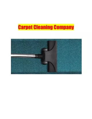 Carpet Cleaning Company