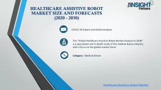 Healthcare Assistive Robot Market Size and Forecasts (2020 - 2030)