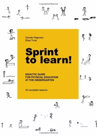 Download Book [PDF] Sprint to learn : Didactic guide for Physical education at the kindergarten