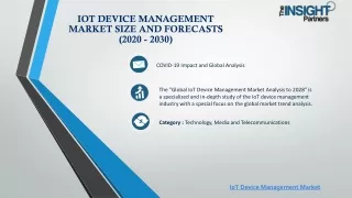 IoT Device Management Market Size and Forecasts (2020 - 2030)