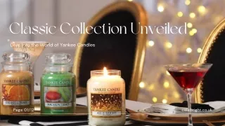 Classic Collection Unveiled Dive into the World of Yankee Candles