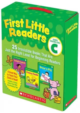 Read ebook [PDF] First Little Readers Parent Pack: Guided Reading Level C: 25 Irresistible